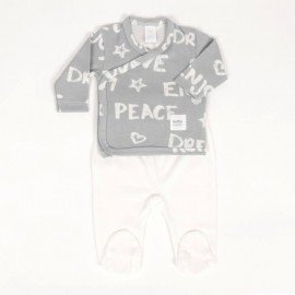 Conjunto bebé prematuro Peace