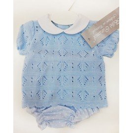 Conjunto De Bebe En Perle Con Polaina Y Jersey Capota A Juego
