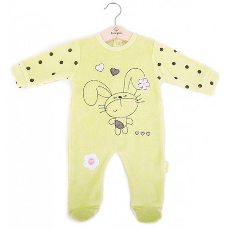 Pijama bebé niña conejito
