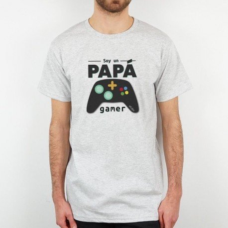 Hombre Padre Gamer Juego Divertido Papá Día Del Padre Regalo Camiseta 