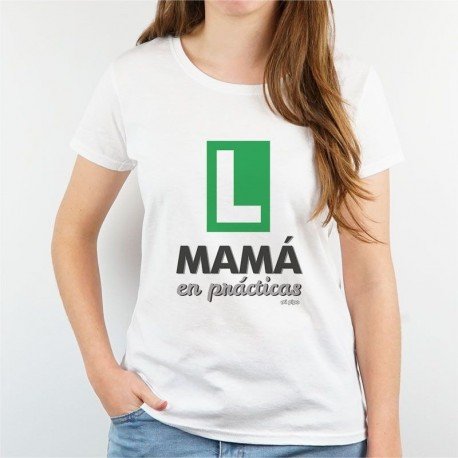 Camiseta Mamá en Prácticas