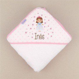 Capa de baño bebé Princesa personalizada