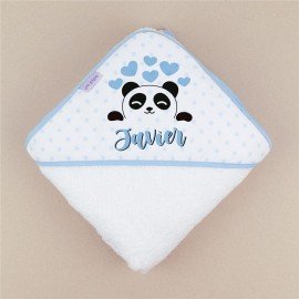 Capa de baño bebé Panda personalizada